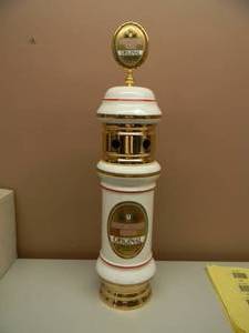 lot 34 image: RARE - VINTAGE DORTMUNDER UNION CERAMIC KEG TOWER TAP DISPENSER 27 - IN BOX - MISSING SPOUT, EASILY BOUGHT ON EBAY - NICE RARE PIECE - SEE PICTURES