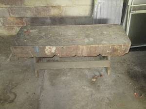 Antique bench...