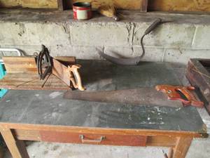 Saws and sickle...
