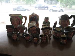 Lot of Toby Jugs and figurines