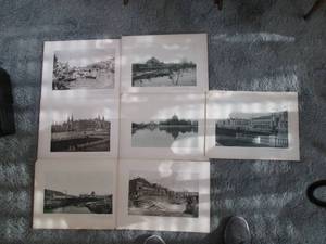 Collection of vintage black and whi...