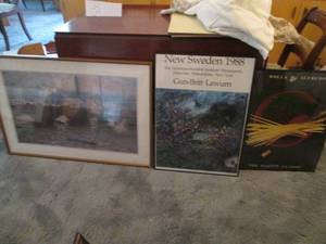 Lot of framed artwork...