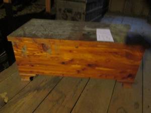 Wood trunk...