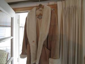 Size large coat...