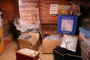 Dormeyer coffee well, bag sealer, china and more