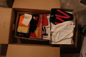 Purses, scarves and Kimono items...