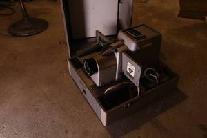 Vintage movie projector...