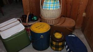 Coolers, picnic baskets and more...