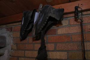 Vintage ice skates...