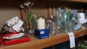 Glass and holiday dcor