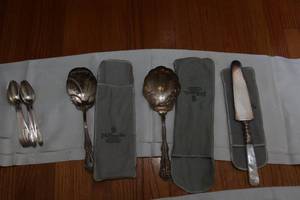 Lot of silver plated serving ware...