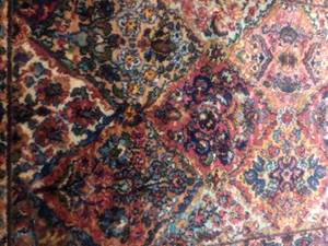 Two area rugs...