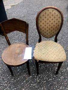 Two antique chairs