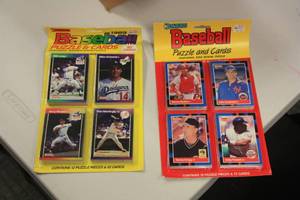 1988 and 1989 Donruss Retail Blister Pack  33 Packs
