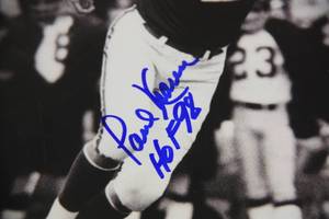 Paul Krause 8x10 Photo Autograph Auto Total Sports COA