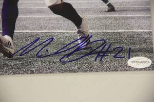 Mike Hughes 8x10 Photo Autograph Auto Total Sports COA
