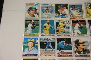 Vintage Baseball Card Star Lot  42 Cards