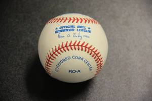 Offical Rawlings Ball Gary Anderson Sweet Spot Autograph