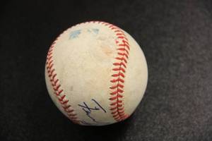 Official Rawlings Ball Fernando Romero Sweet Spot Autograph