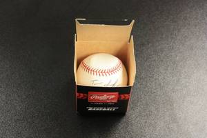 Official Rawlings Ball Trevor Larnach Sweet Spot Autograph