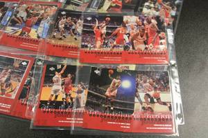 Michael Jordan Oversized Basketball Card Lot  85 Cards