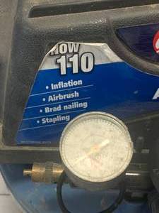 lot 2 image: Campbell Hausfeld Air Compressor (powers up see video)