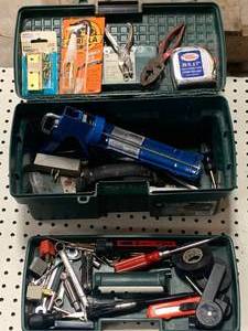 lot 61 image: Tool Box Full of Tools