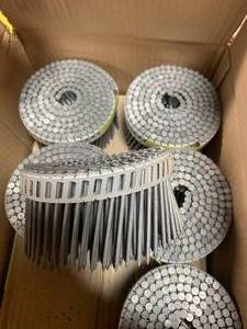 lot 70 image: Hitachi 3 x .113 Coin Nails 4800ct  ($253 per box)