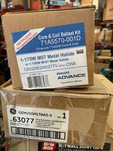 lot 80 image: Lot of 2 Ballasts $60 on Amazon