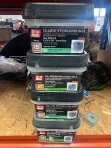 lot 94 image: Grip Rite Fencing  Siding Nails 2 316 x .092 (4 boxes 4800pc)