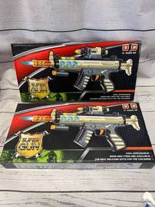 lot 111 image: Lot of 2 Kids Toy Guns
