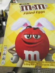 lot 45 image: 4-12pk M&Ms Filled Eggs...