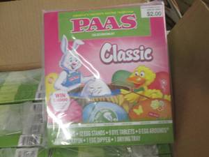 lot 59 image: Case of 24 Paas Easter Egg Coloring...