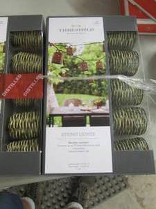 lot 72 image: 2 Pks String Lights...