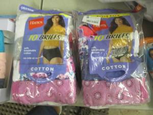 lot 128 image: 2 Packs Size 6 Ladies Panties...