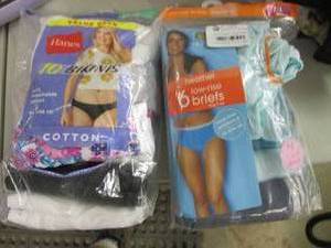 lot 130 image: 2 Pks Ladies Size 7 Panties...
