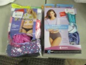 lot 132 image: 2 Pks Ladies Size 6 Panties...
