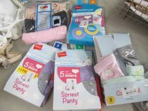 lot 134 image: Assorted Sized Girls Panties & Cami...