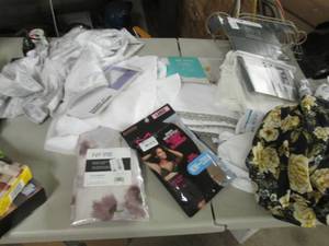 lot 141 image: Lot of Curtains, Infant Wear, Skimm...