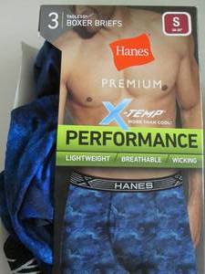 lot 142 image: Smal Mens Boxer briefs, Knee Suppor...