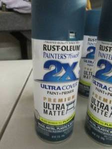 lot 147 image: 6 - 12 oz Cans Rust-oleum 2X Paint ...