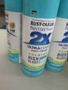 lot 155 image: 4 - 12 oz Cans Rust-oleum 2X Paint ...