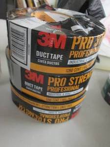lot 162 image: 3 Rolls 3M Professional Strength Du...