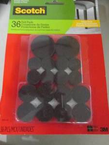 lot 174 image: 6-36pk Scotch Felt Pads...