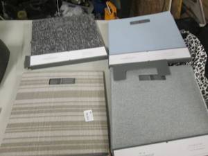 lot 207 image: 4 Assorted 13 inch Storage Bins...
