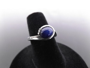 .925 Sterling Silver Star Sapphire Ring&nbspSize&nbsp6