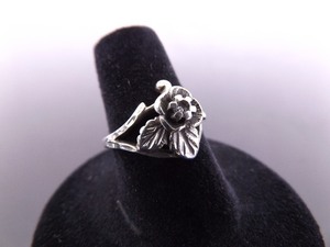 .925 Sterling Silver Desert Rose Crystal Accented Ring&nbspSize&nbsp6.5