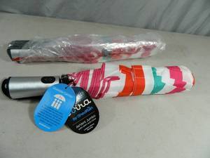 lot 36 image: 2 New Cirra by ShedRain AirVent Jumbo Umbrellas
