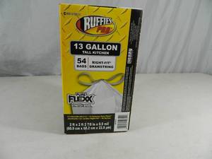 lot 37 image: 54 Tall Kitchen Garbage Bags