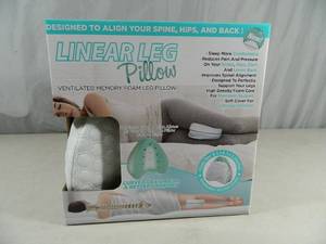 lot 42 image: New Ventilated Memory Foam Leg Pillow